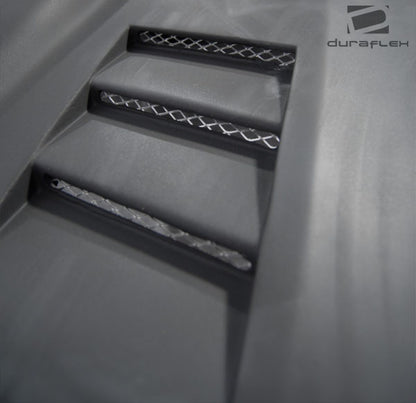 Extreme Dimensions Duraflex Venom Hood Compatible With 1999-2004 Ford Mustang - 1 Piece - 104842