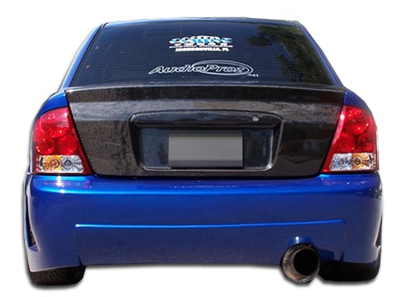 Extreme Dimensions Duraflex B-2 Rear Bumper Cover Compatible With 1999-2003 Mazda Protege - 1 Piece - 103271