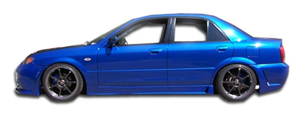 Extreme Dimensions Duraflex B-2 Side Skirts Compatible With 1999-2003 Mazda Protege - 2 Piece - 103272