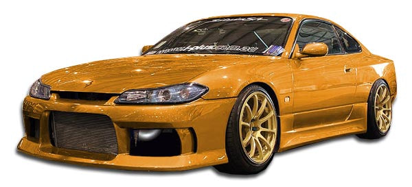 Extreme Dimensions Duraflex M-1 Front Bumper Cover Compatible With 1999-2002 Nissan S15 Silvia - 1 Piece - 104275