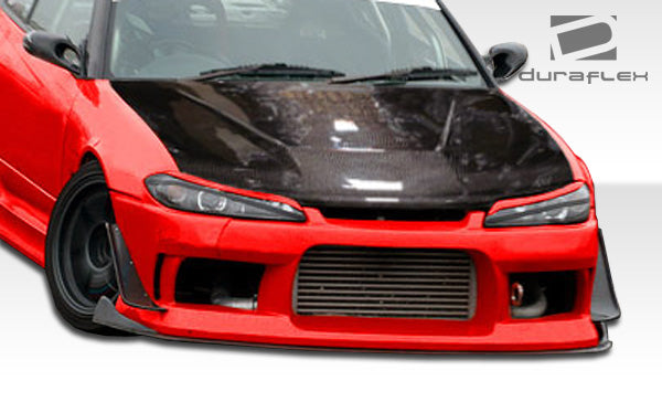 Extreme Dimensions Duraflex M-1 Front Bumper Cover Compatible With 1999-2002 Nissan S15 Silvia - 1 Piece - 104275