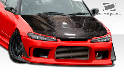 Extreme Dimensions Duraflex M-1 Conversion Body Kit Compatible With 1995-1998 Nissan 240SX S14 - 4 Piece - 104277