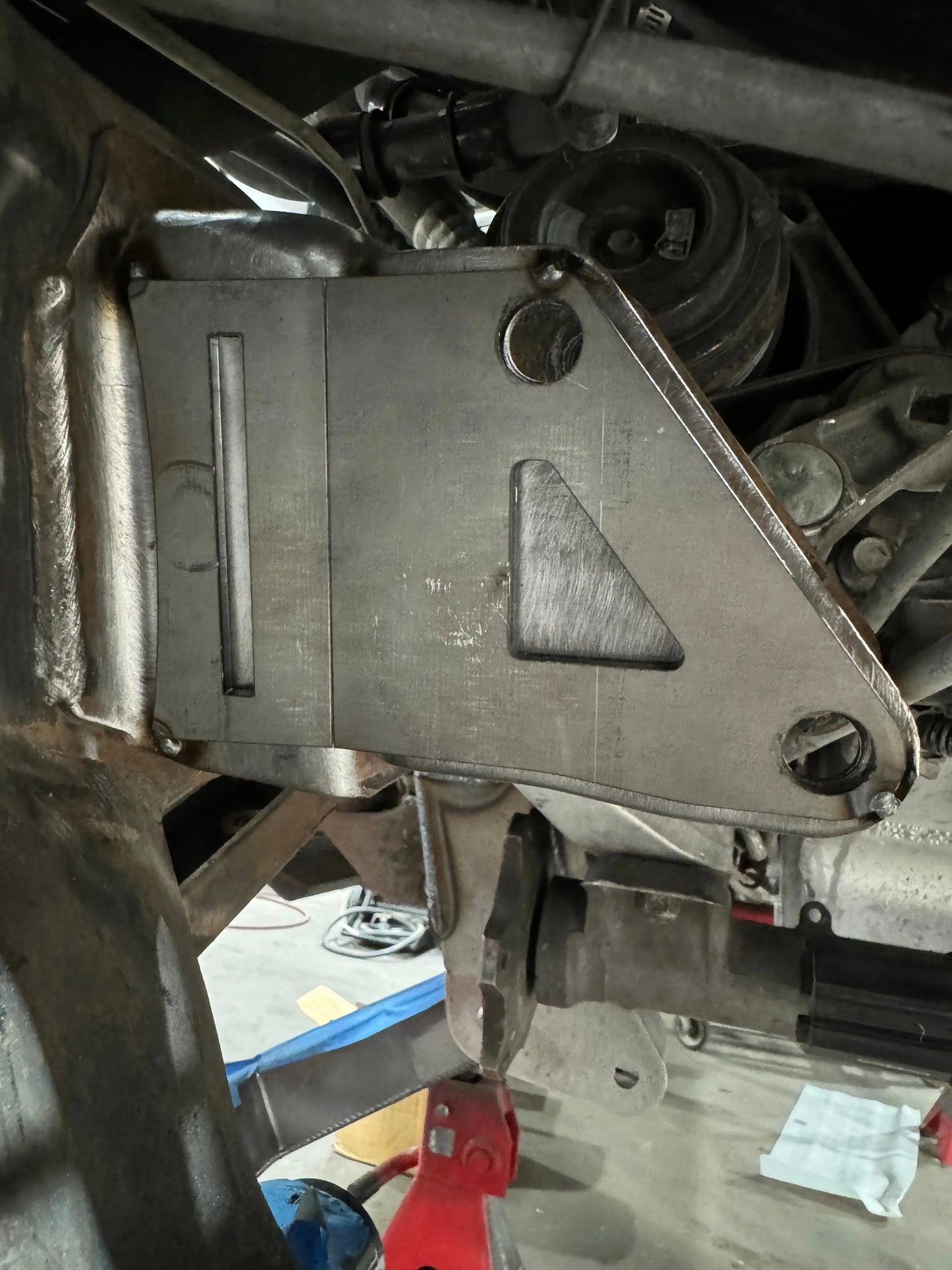 1999 - 2006 Chevy - GMC - 1500 - 4wd idler arm overlay gussets - long travel