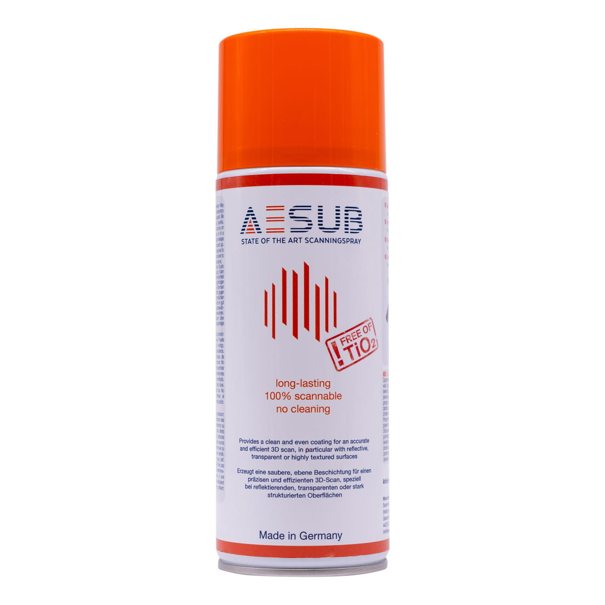 AESUB Orange 3D Scanning Spray