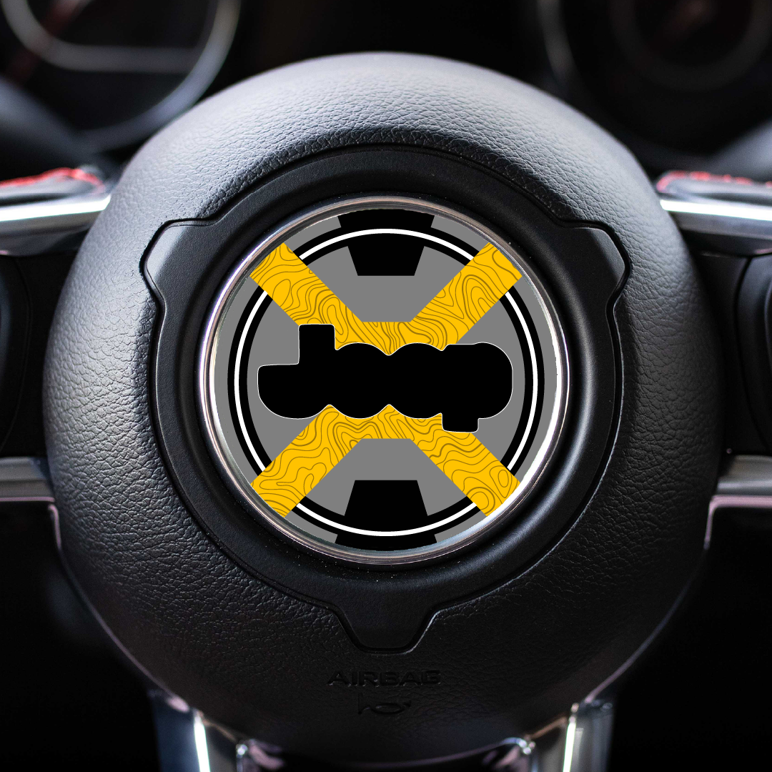 Steering Wheel Decals for Jeep | Concept-Inspired Interior Mods