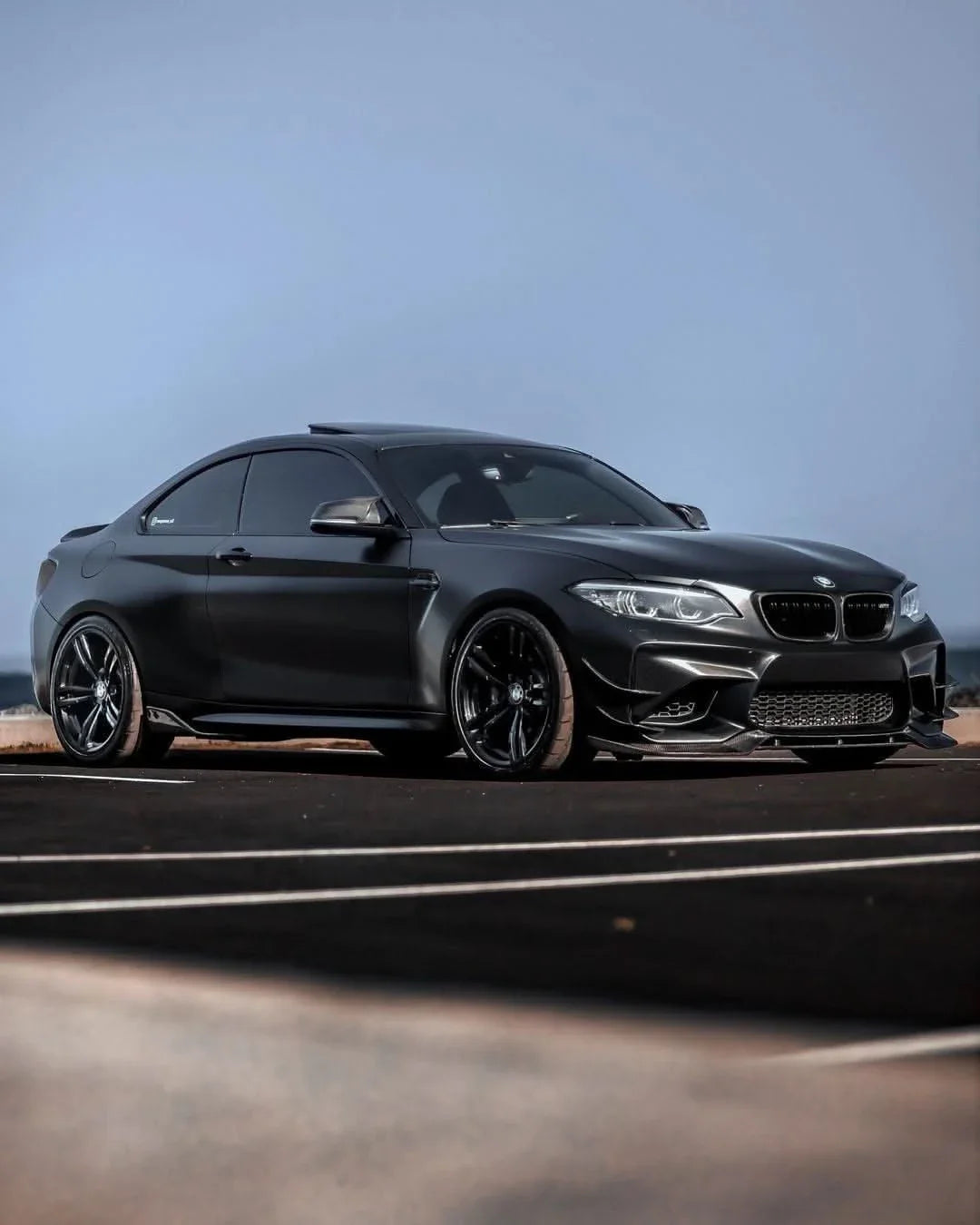 BMW  1 & 2 Series F20 F21 F22 F32 F87 M135i M140i M Style Carbon Fiber Side Mirror Covers (2012 - 2019)
