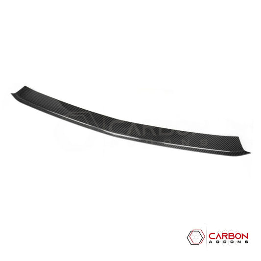 Real Carbon Fiber Front Bumper Lower Trim Covers for 2024+ Ford Mustang GT
