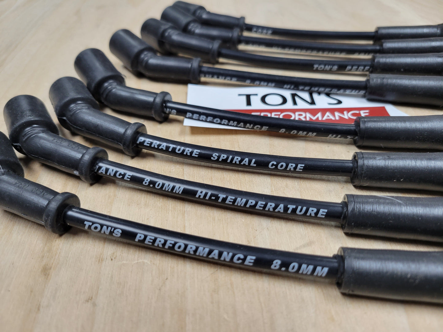 8mm LS SPARK PLUG WIRES CAR, TRUCK, & SUV 10" or 12" LENGTH (4.8L, 5.3L, 6.0L, 6.2L ENGINES)
