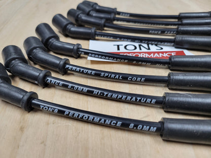 8mm LS SPARK PLUG WIRES CAR, TRUCK, & SUV 10" or 12" LENGTH (4.8L, 5.3L, 6.0L, 6.2L ENGINES)