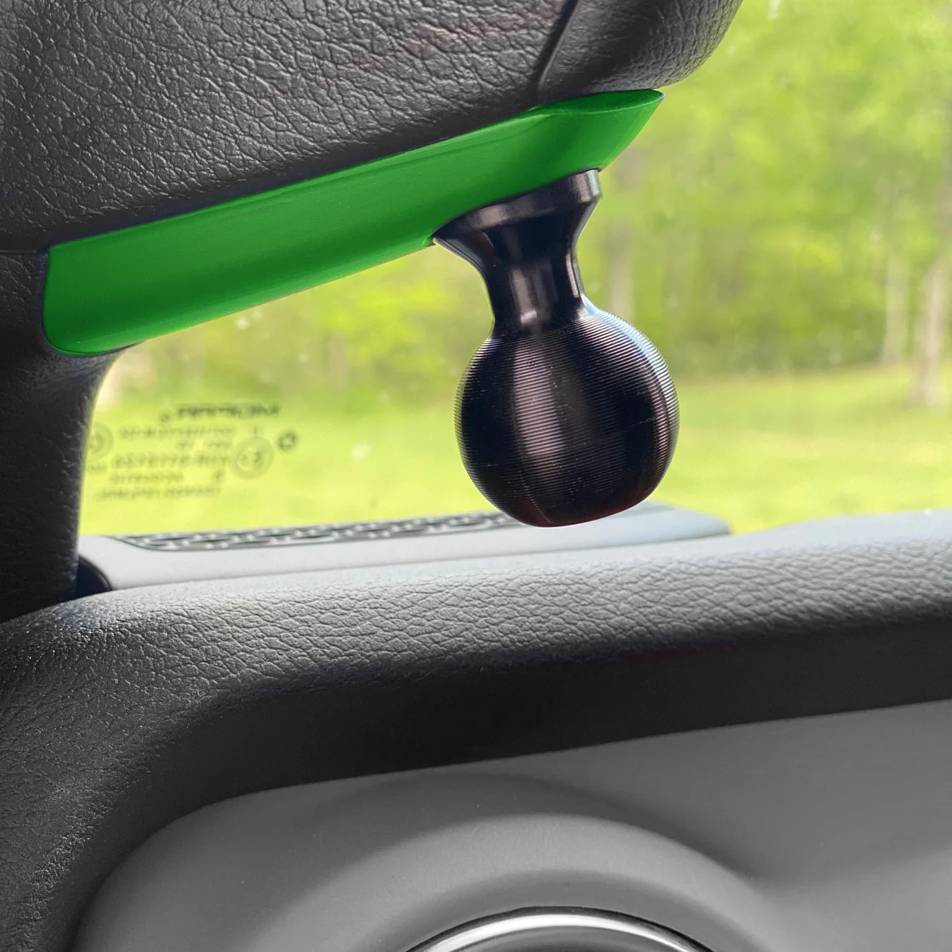 A-Pillar Ball Mount Solution for 2018 - 2023 Jeep Wrangler JL + 2020-2023 Jeep Gladiator