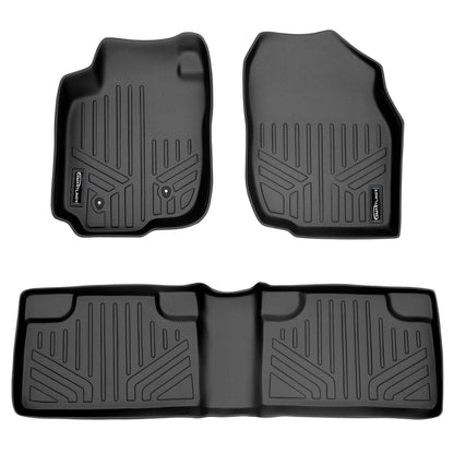 SMARTLINER Custom Fit Floor Liners For 2006-2012 Toyota RAV4 (without 3rd Row Seat)