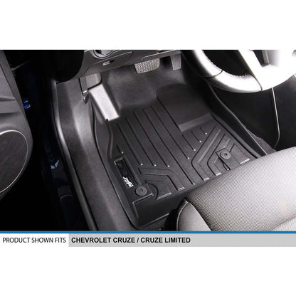 SMARTLINER Custom Fit Floor Liners For 2011-2015 Chevrolet Cruze / 2016 Cruze Limited