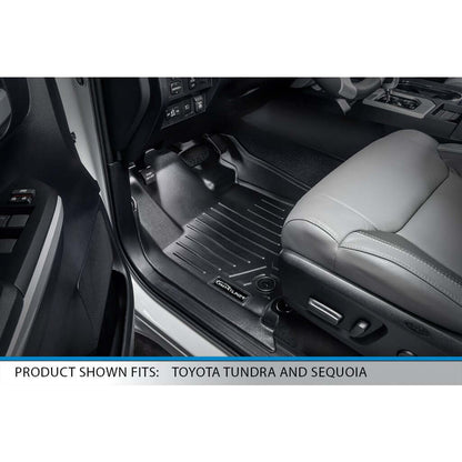 SMARTLINER Custom Fit Floor Liners For 2008 - 2022 Toyota Sequoia with 2nd Row Bench Seat