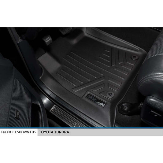 SMARTLINER Custom Fit Floor Liners For 2008 - 2022 Toyota Sequoia with 2nd Row Bench Seat