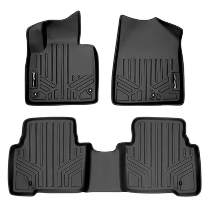 SMARTLINER Custom Fit Floor Liners For 2013-2018 Hyundai Santa Fe (5 Passenger Model)