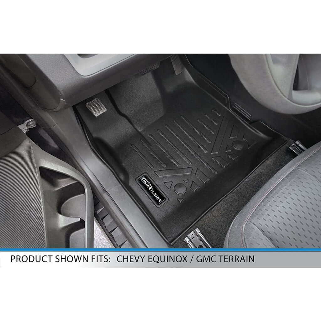 Smart Trim™ Floor Liners For 2011-2017 Chevy Equinox / GMC Terrain (with Dual Front Floor Posts)