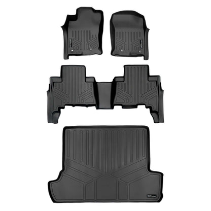 SMARTLINER Custom Fit Floor Liners For 2013-2026 Toyota 4Runner (7 Passenger with 3rd Row Seats)