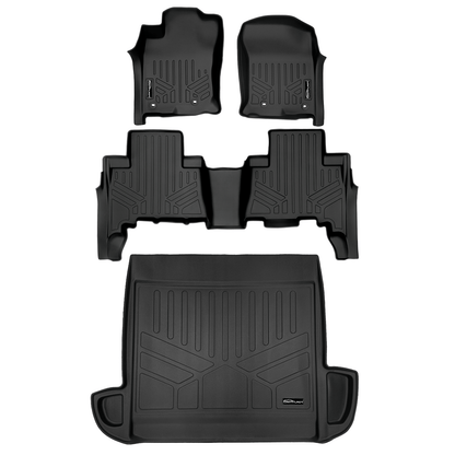 SMARTLINER Custom Fit Floor Liners For 2013-2026 Toyota 4Runner (5 Passenger Model without Sliding Rear Tray)