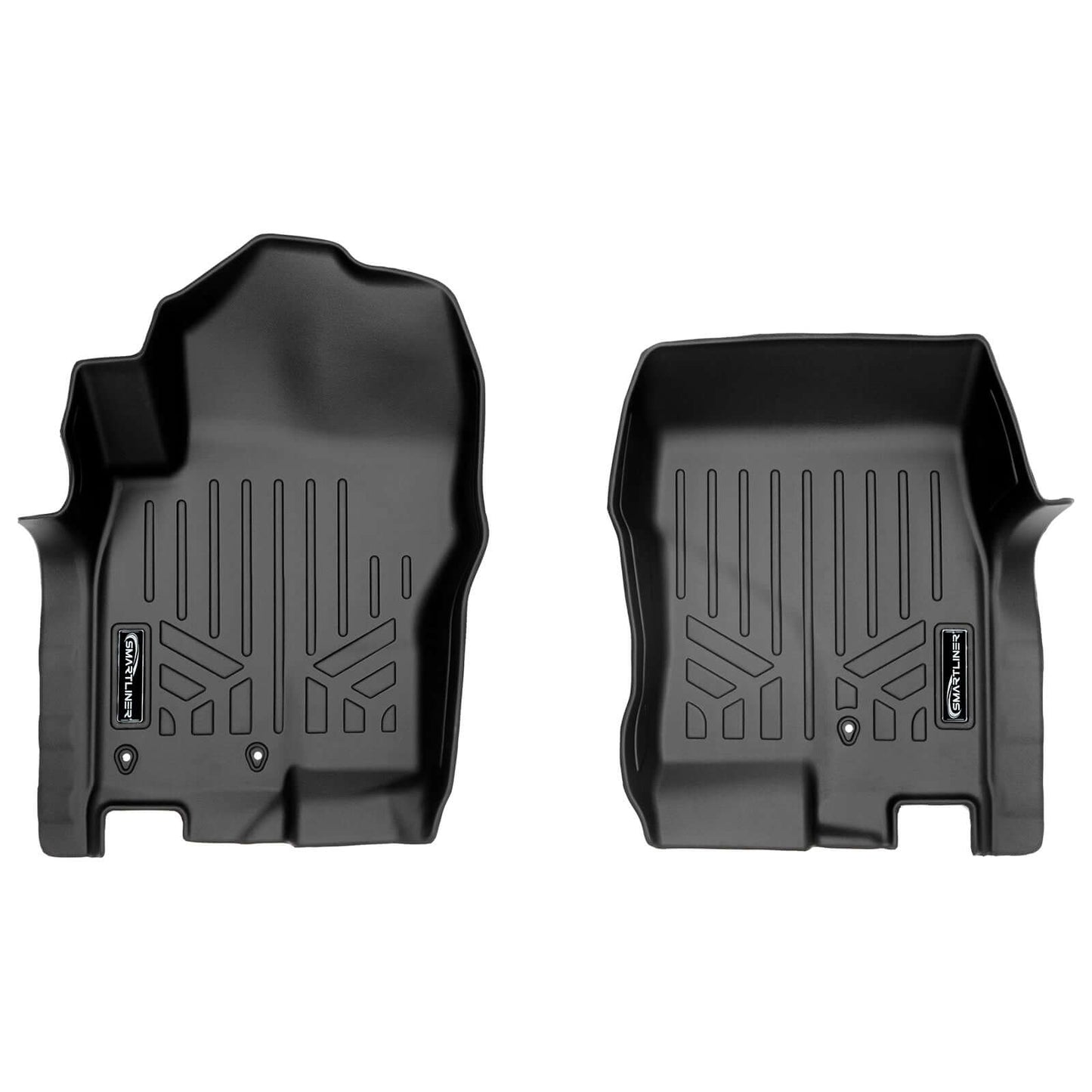 SmartCoverage™ Floor Liners For 2008-2021 Nissan Frontier with Dual Drivers Side Floor Posts