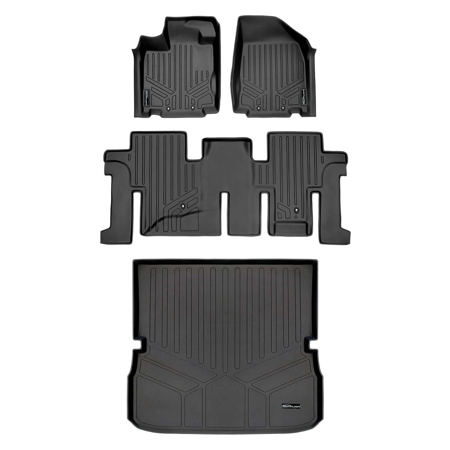 SMARTLINER Custom Fit Floor Liners For 2014-2020 Infiniti QX60