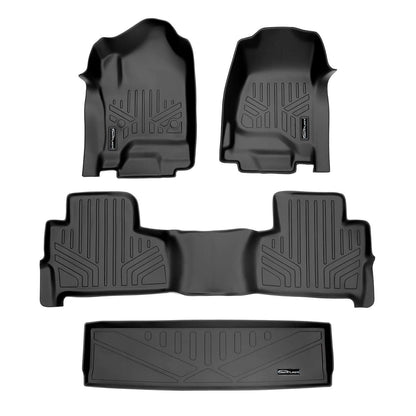 Smart Trim™ Floor Liners For 2015-2020 Chevrolet Tahoe / GMC Yukon (2nd Row Bucket)