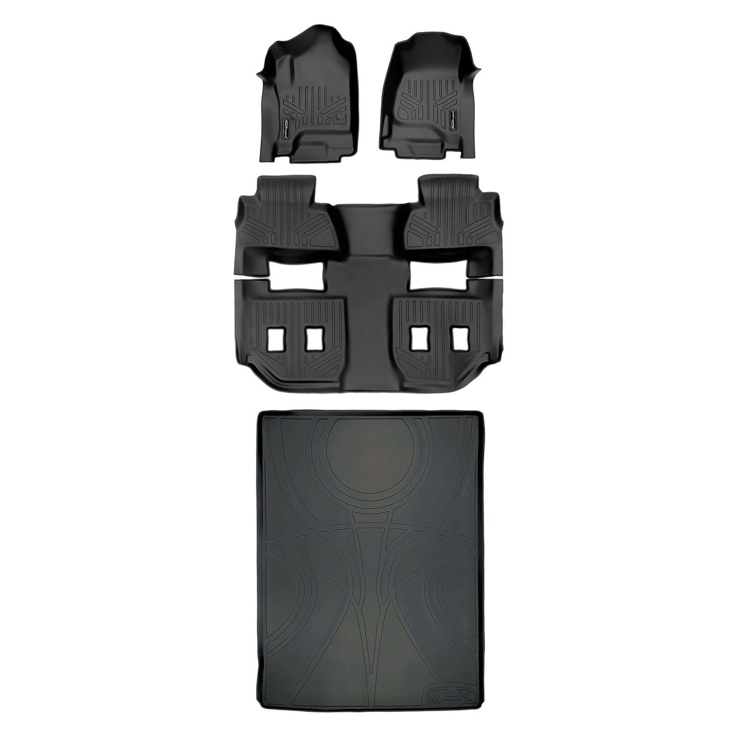 SMARTLINER Floor Liners for 2015 - 2020 Chevrolet Suburban/GMC Yukon XL