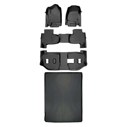 SMARTLINER Floor Liners for 2015-2020 Suburban / Yukon XL ((2nd Row Bench))