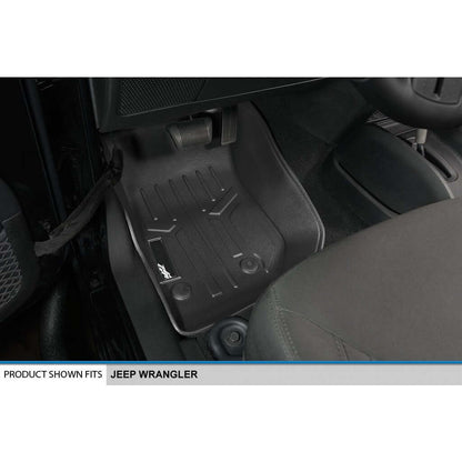 SMARTLINER Floor Liners for 2015-2018 Jeep Wrangler 2 Door Model Only (JK Old Body Style Only)