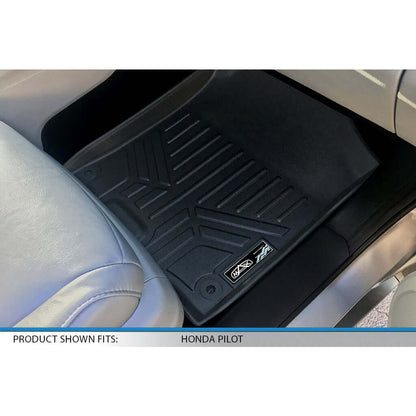 SMARTLINER Custom Fit Floor Liners For 2016-2022 Honda Pilot (7 Passenger Model)