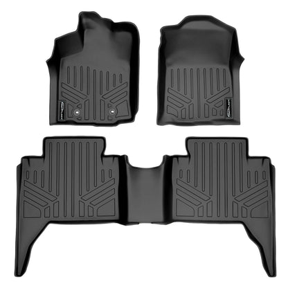 SmartCoverage™ Floor Liners For 2016-2017 Toyota Tacoma Double Cab