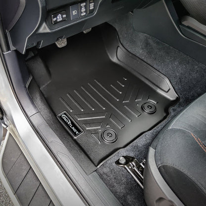 SmartCoverage™ Floor Liners For 2018-2023 Toyota Tacoma Double Cab (Manual Transmission)