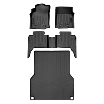 SmartCoverage™ Floor Liners For 2018-2023 Toyota Tacoma Double Cab (Manual Transmission)