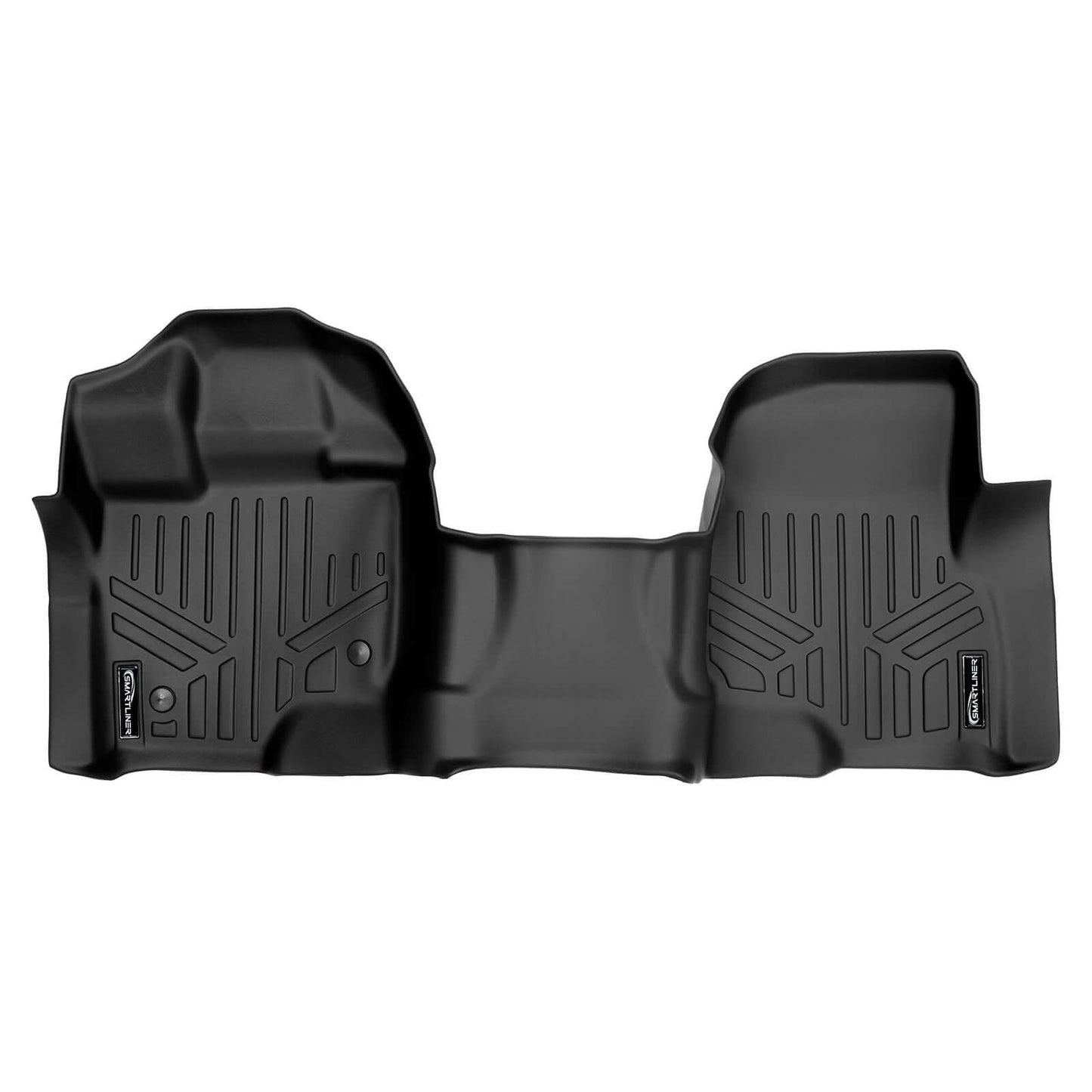 SmartCoverage™ Floor Liners For 2015-2026 Ford F-150 SuperCrew Cab (1st Row Bench) No 2nd Row Underseat Storage (Vinyl)