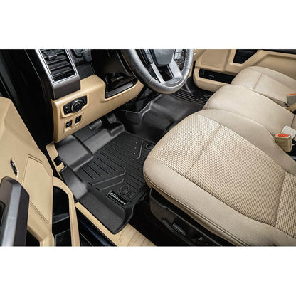 SmartCoverage™ Floor Liners For 2015-2026 Ford F-150 SuperCab (1st Row Bench) With rear under seat Storage