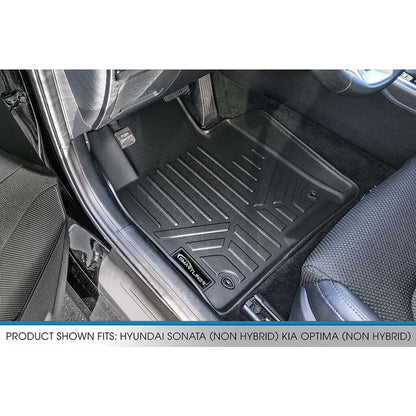 SMARTLINER Floor Liners for 2015-2021 Hyundai Sonata/2016-2020 Kia Optima (Non Hybrid)