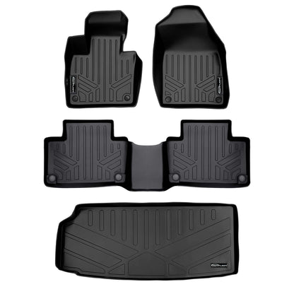 SMARTLINER Floor Liners for 2020-2026 Volvo XC90 (7 Passenger Models. No Plug-in Hybrid Models)