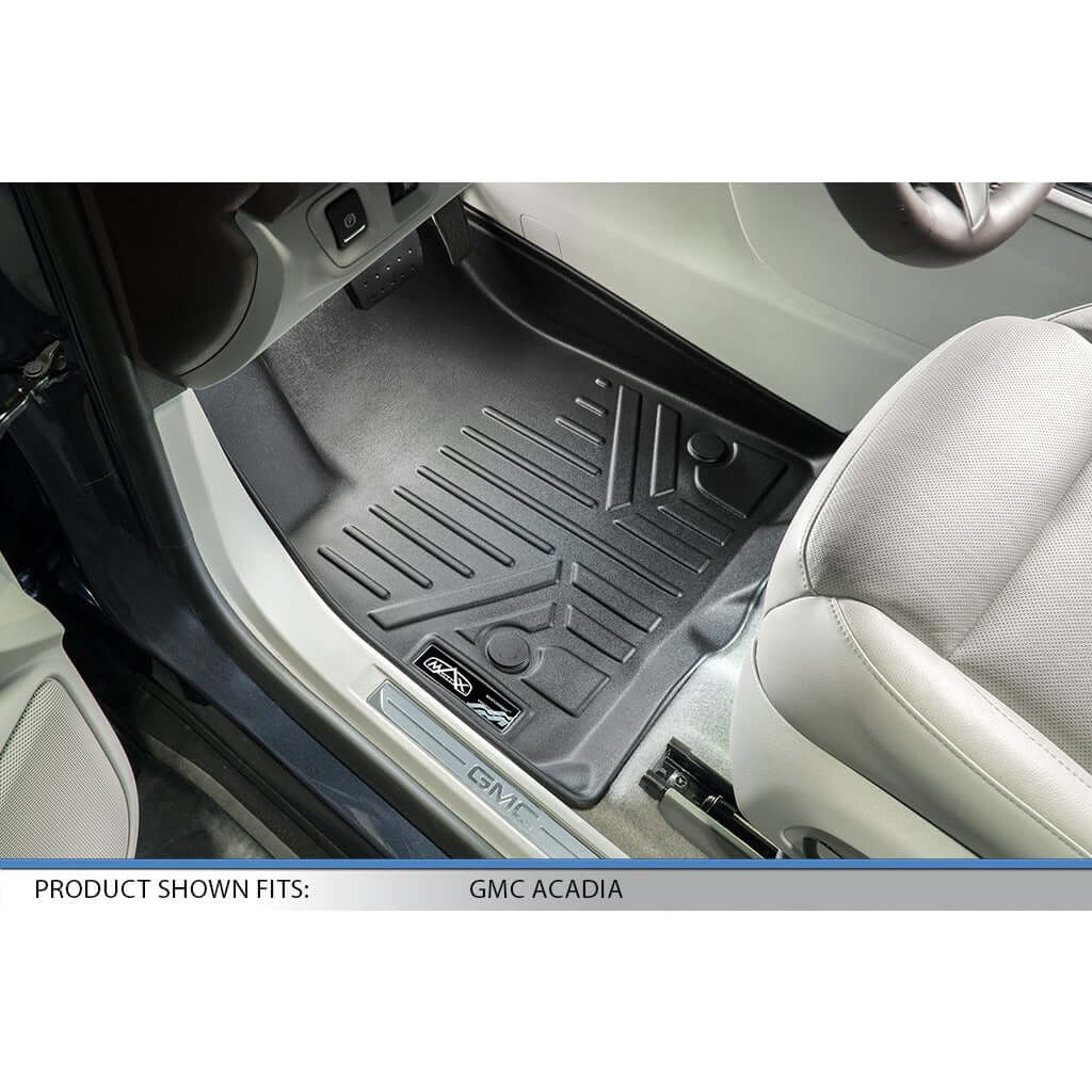 SMARTLINER Floor Liners for 2017-2023 GMC Acadia (2nd Row Bucket)