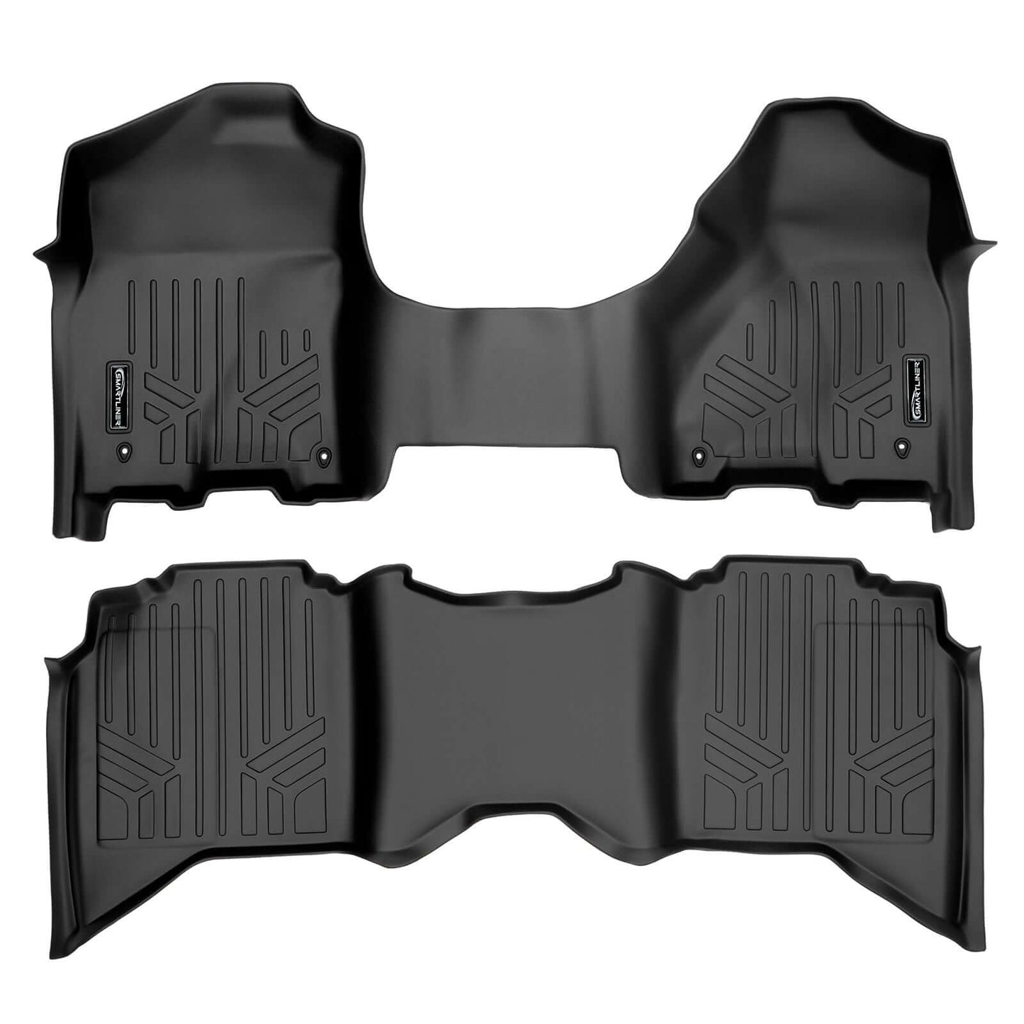 Smart Trim™ Floor Liners For 2012-2022 Ram 1500/2500/3500 Crew (4 Full Size Doors) (1st Row Bench)