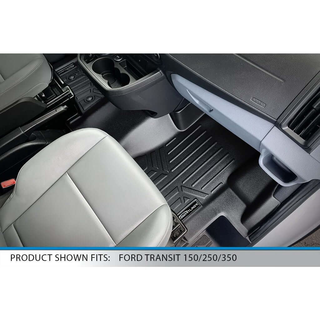 SMARTLINER Floor Liners for 2015-2019 Ford Transit 150/250/350 (No Transit Connect)
