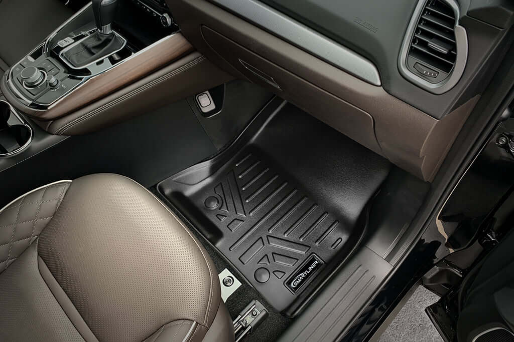 SMARTLINER Custom Fit Floor Liners For 2020-2023 Mazda CX-9 (6 Passenger With CC)
