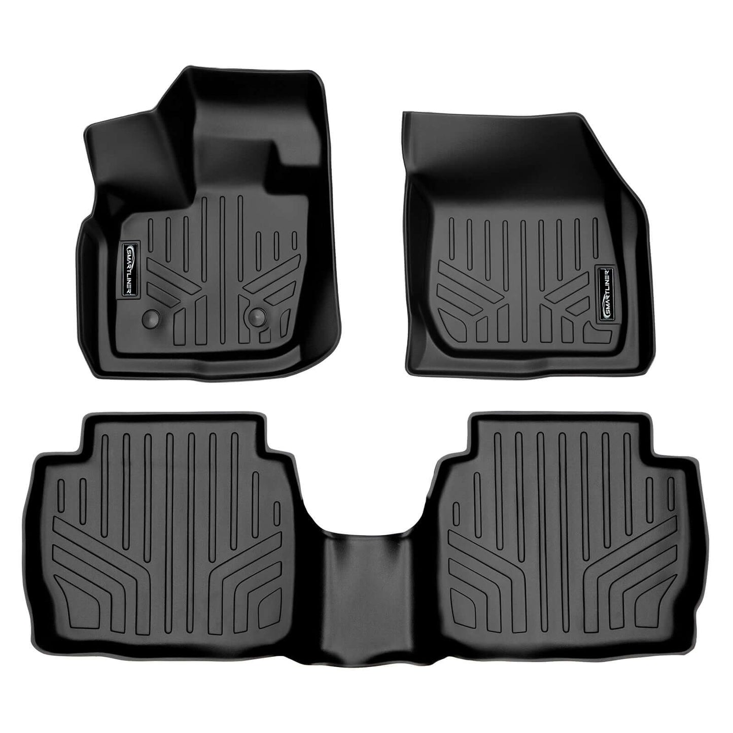 SMARTLINER Floor Liners for 2017-2020 Ford Fusion (No Hybrid or Plug-In Models)
