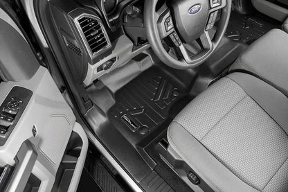 SMARTLINER Floor Liners for 2017-2026 Ford F-250|F-350 Super Crew Cab (1st Row Bench) with Over The Hump Coverage and no 2nd Row Under Seat Storage