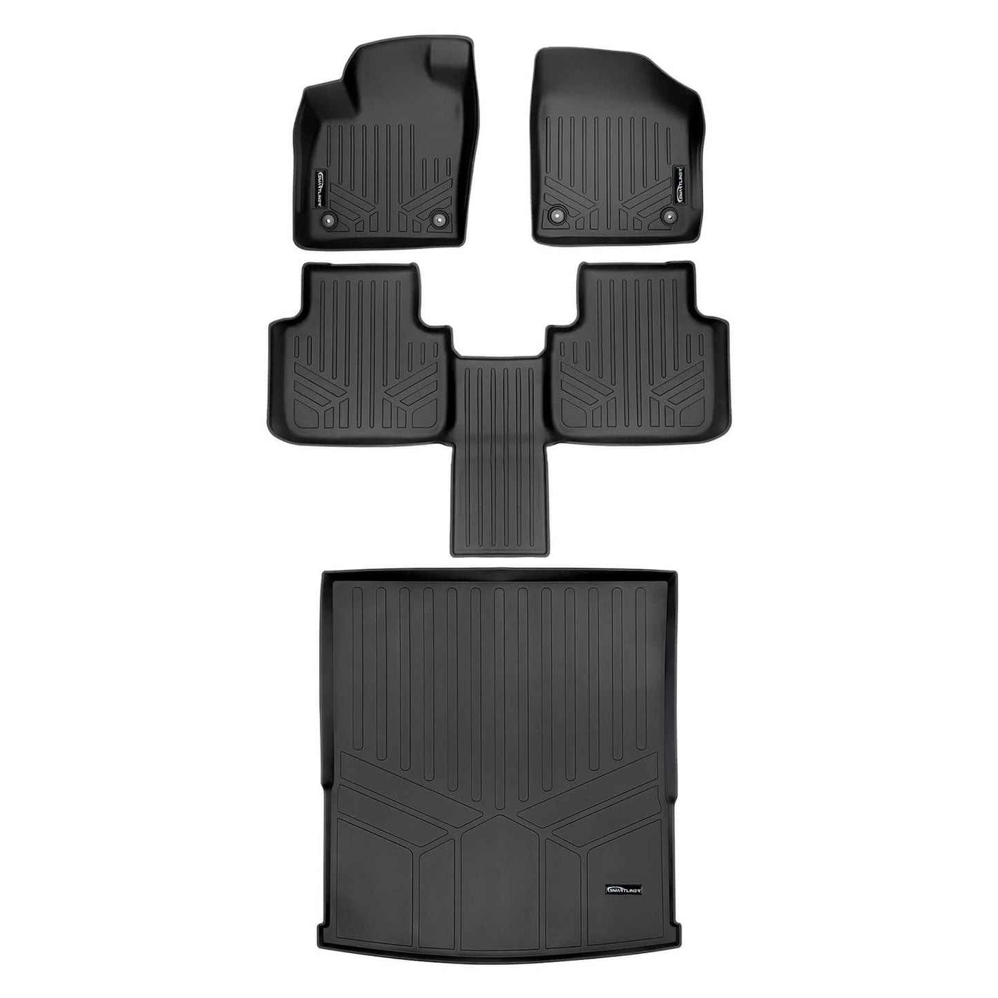 SMARTLINER Floor Liners for 2018-2026 Atlas ((2nd Row Bucket))
