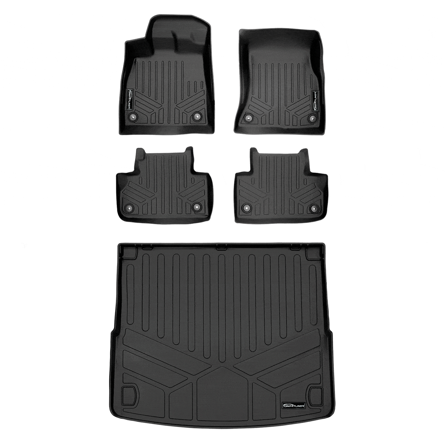 SMARTLINER Floor Liners for 2020-2025 Audi Q5 PHEV (Plug-In Hybrid Models)
