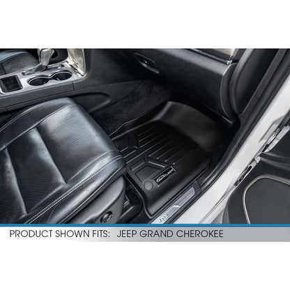 Smart Trim™ Floor Liners For 2016-2025 Dodge Durango ((2nd Row Bucket))