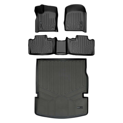 Smart Trim™ Floor Liners For 2016-2025 Dodge Durango ((2nd Row Bench))