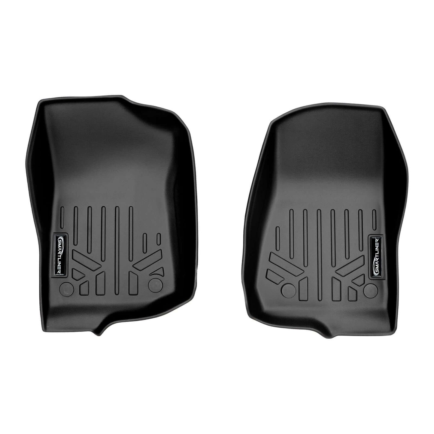 SmartCoverage™ Floor Liners For 2020-2026 Jeep Gladiator with Lockable Rear Underseat Storage