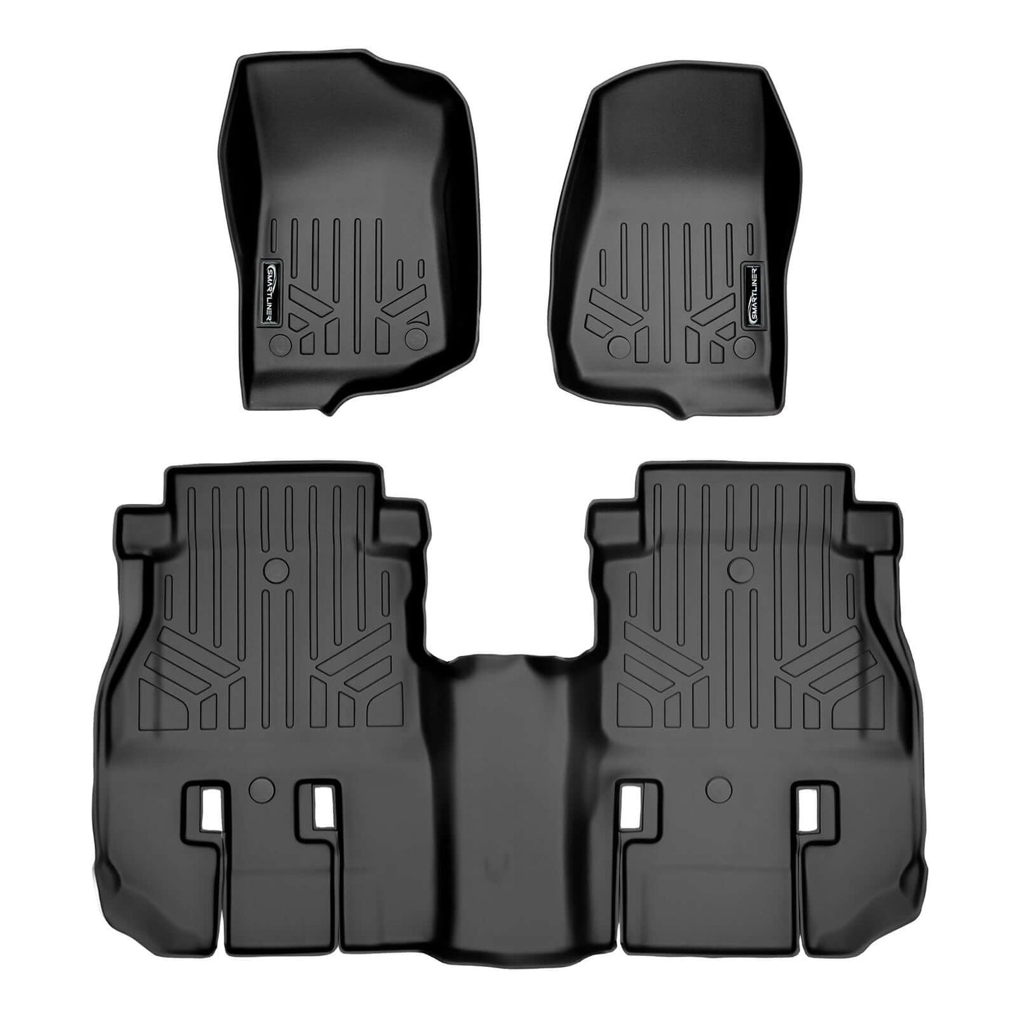 SMARTLINER Floor Liners for 2021-2025 Jeep Wrangler Rubicon 392