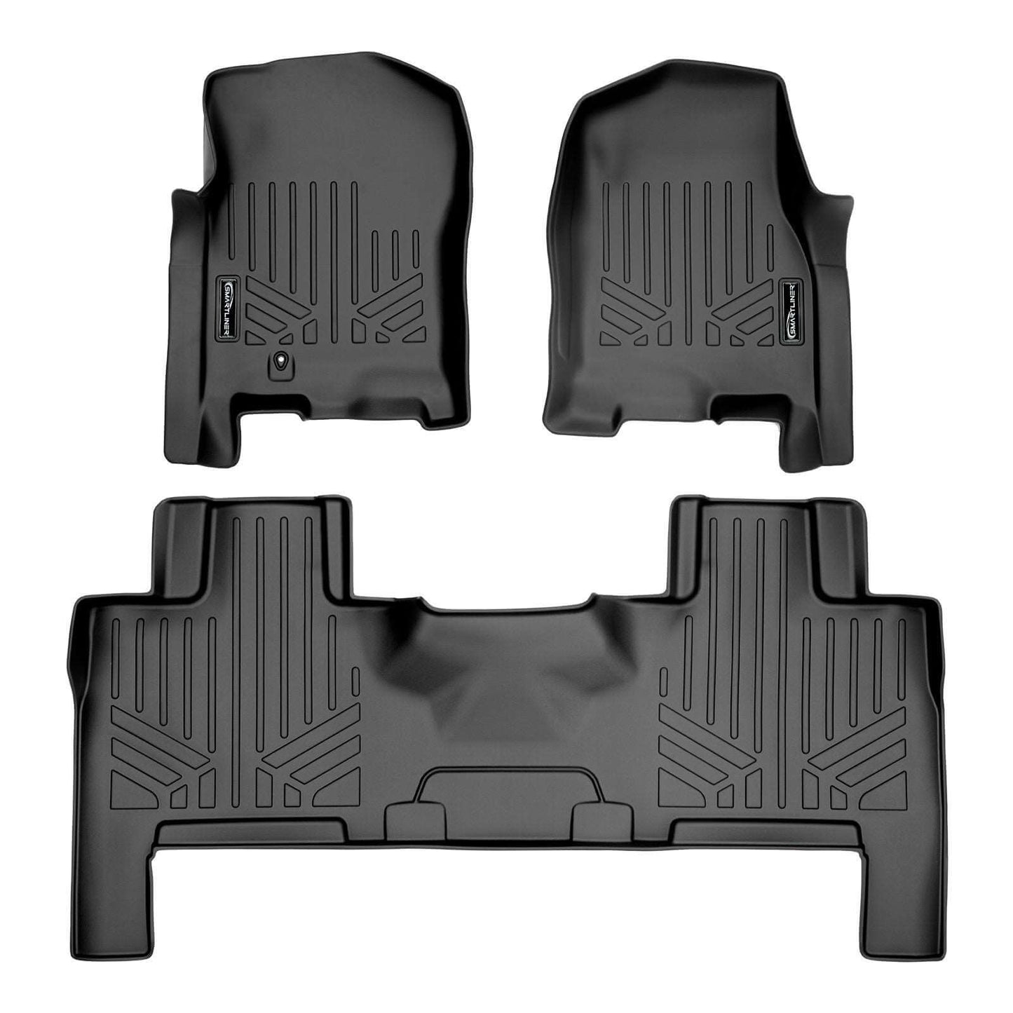 Smart Trim™ Floor Liners For 2007 - 2017 Ford Expedition EL/Lincoln Navigator L (with Console)
