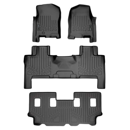 Smart Trim™ Floor Liners For 2007 - 2017 Ford Expedition EL/Lincoln Navigator L (with Console)
